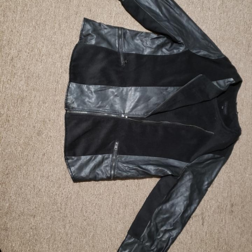 Women's leather jacket
